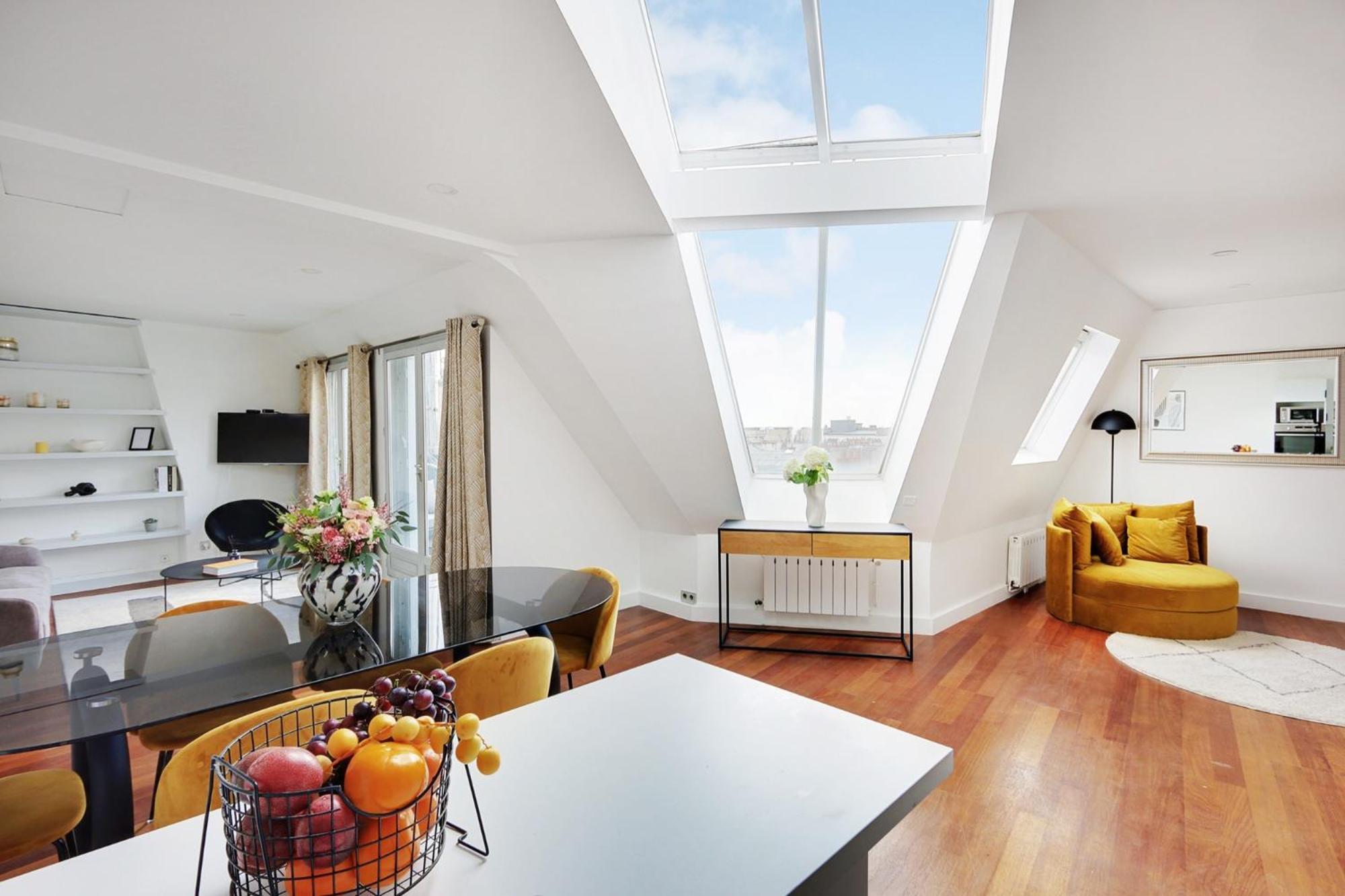 Eiffel Tower View Apartment Paris Bagian luar foto