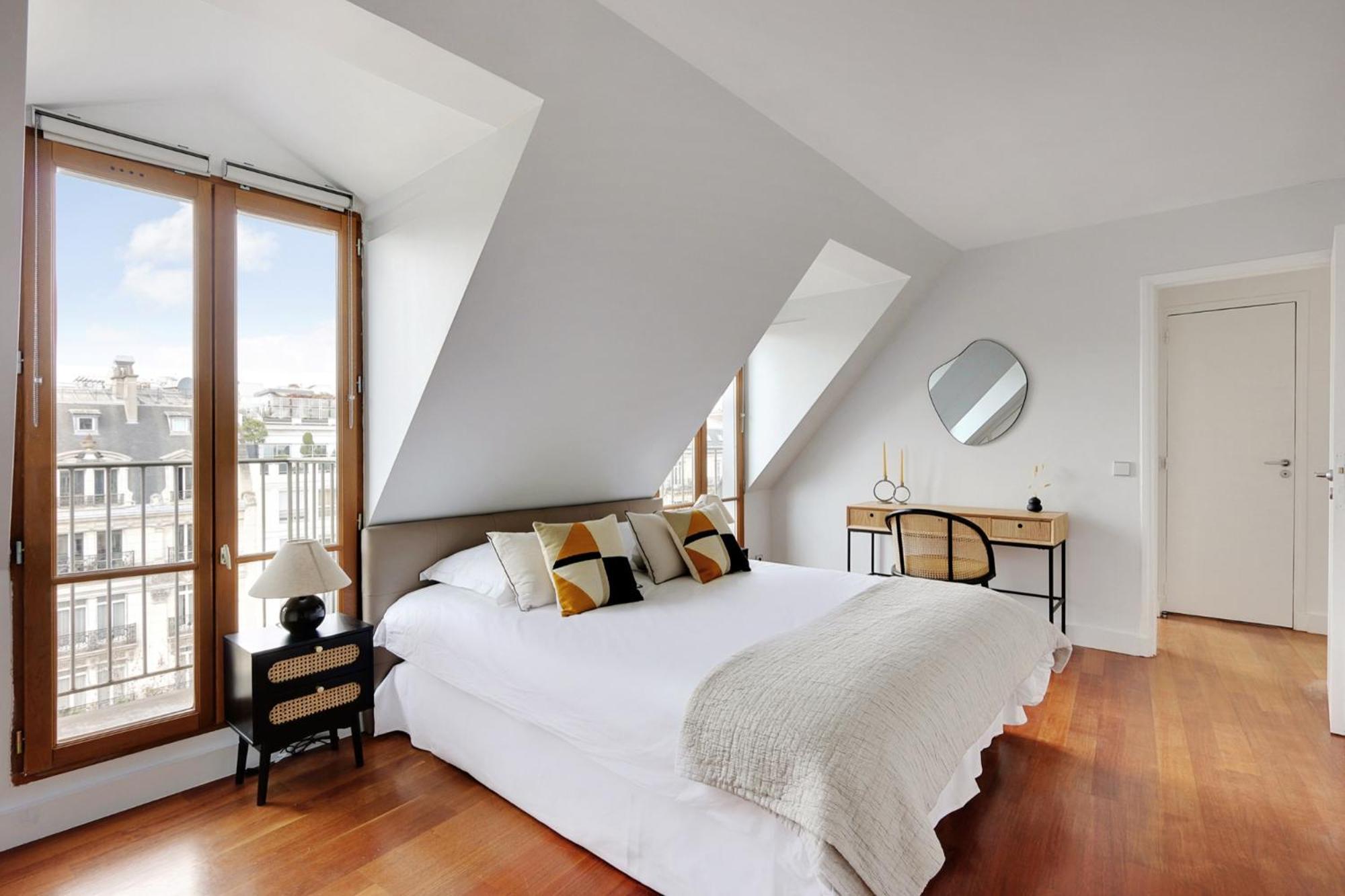 Eiffel Tower View Apartment Paris Bagian luar foto